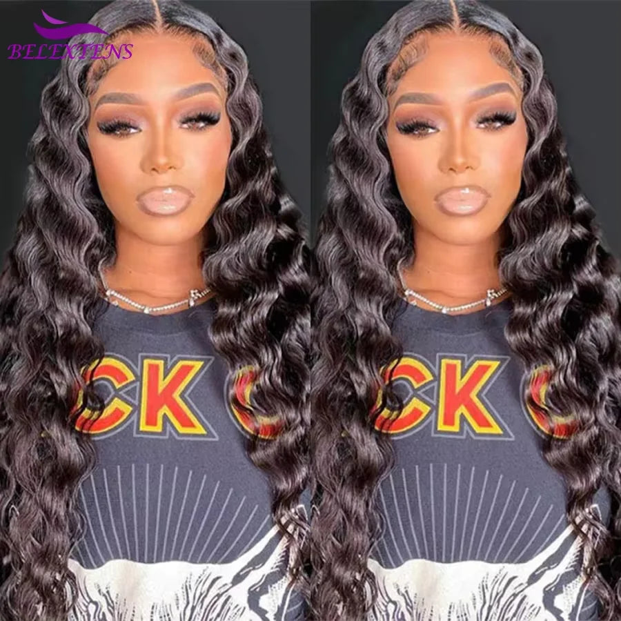 Brazilian Remy Deep Wave Hair Extensions – 20–22 Inch, 1–4 Bundles, Natural Soft & Tangle-Free